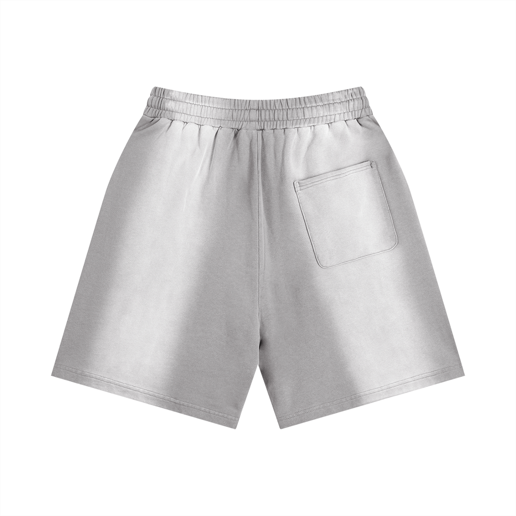 Distressed Star Point Shorts