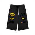 Relaxed Drawstring 3/4 Sweatpants